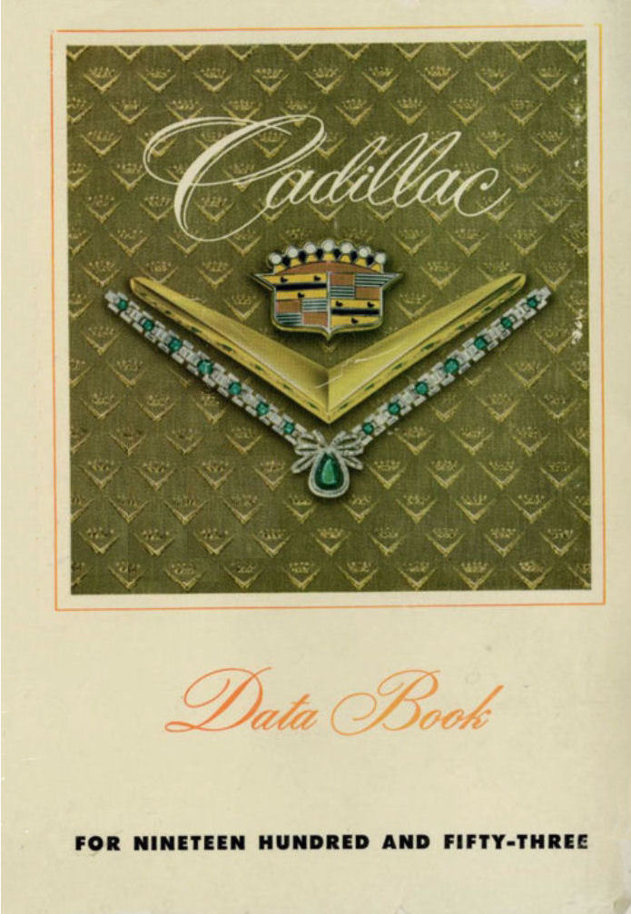 1953 Cadillac Salesmens Data Book